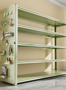 家用置物架多层收纳架客厅书架杂物间整理架地下室储物架落地货架