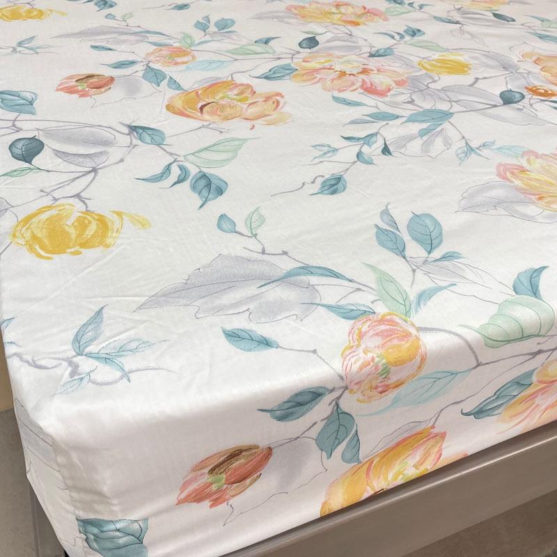 外贸出口Tencel兰精天丝床笠春夏季莱赛尔裸睡床单床垫套罩1.8m