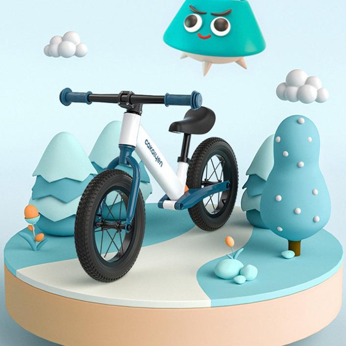 cakalyen可莱茵儿童平衡车无脚踏2-6岁小孩滑行自行车C02溜溜车