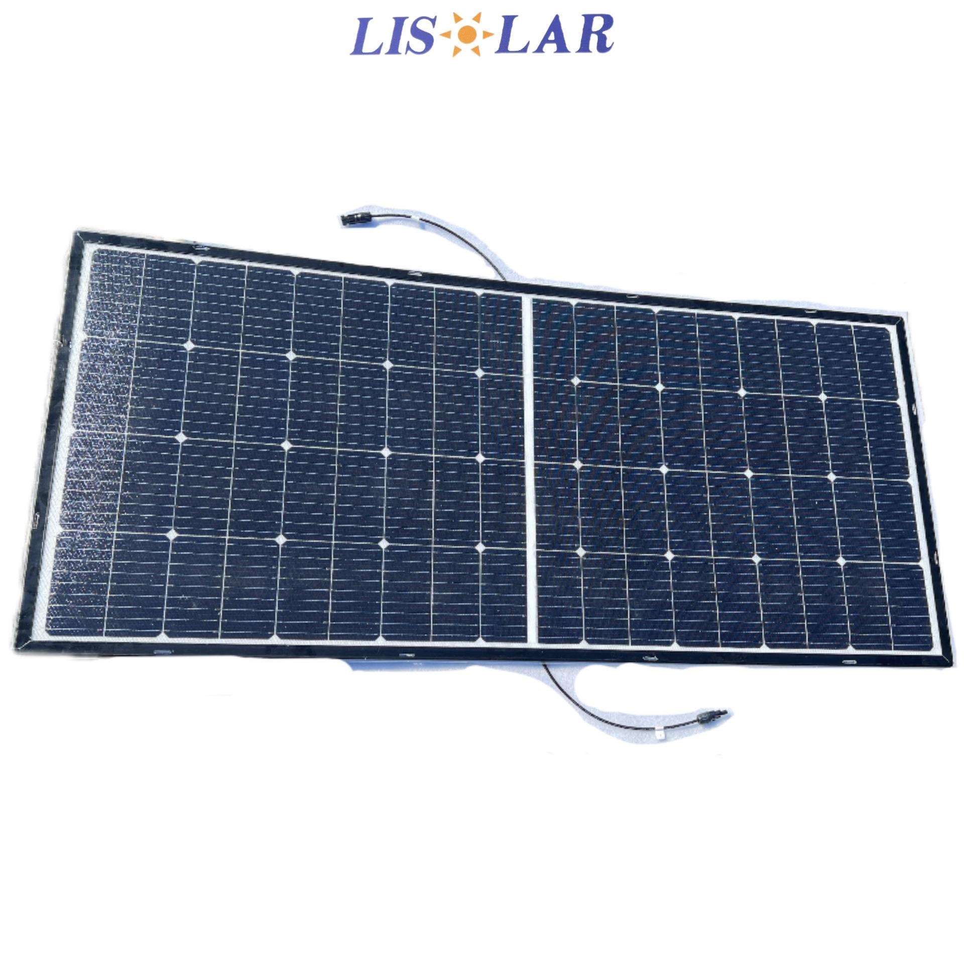 工厂生产防裂变复合材料轻量18V200W太阳能柔性板