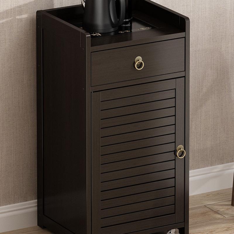 移动茶台茶吧机边柜柜子一体烧水壶茶水柜茶具茶柜小茶桌餐边