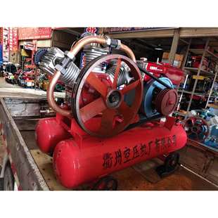 云南昆明开山风神W 5配百年常柴ZS1115手启动柴动空压机