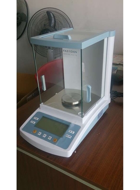 上海菁海FA2004N全自动内校背光液晶显示屏电子分析天平