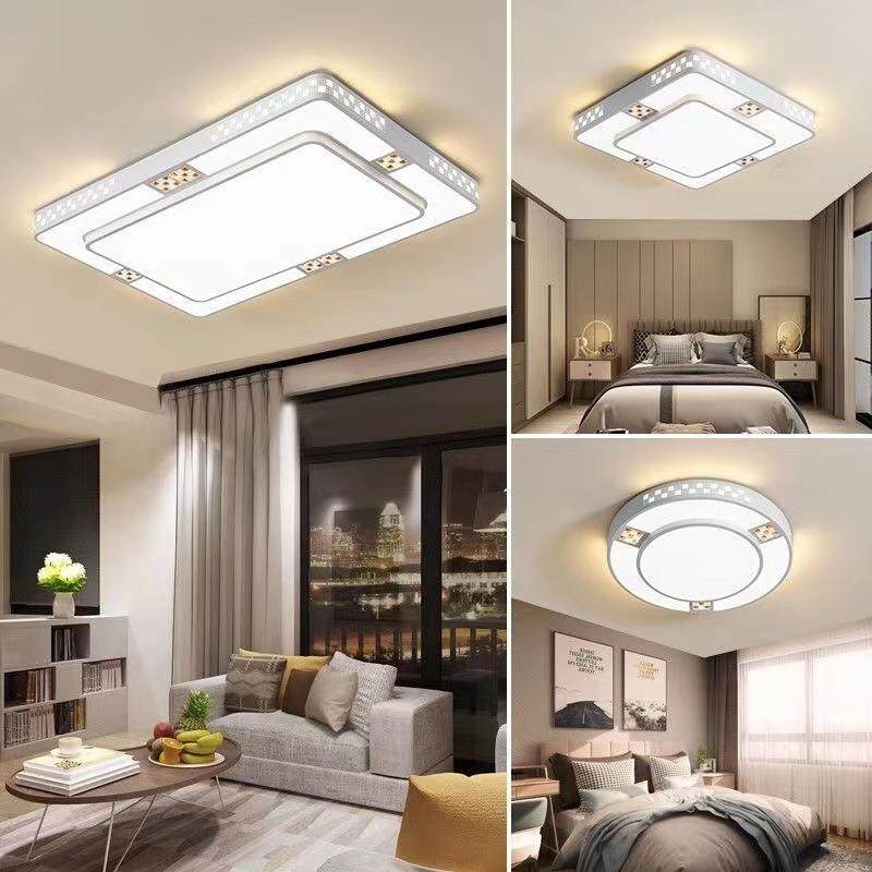 客厅灯现代简约大气2022年新款led吸顶灯长方形主灯灯具网红大灯