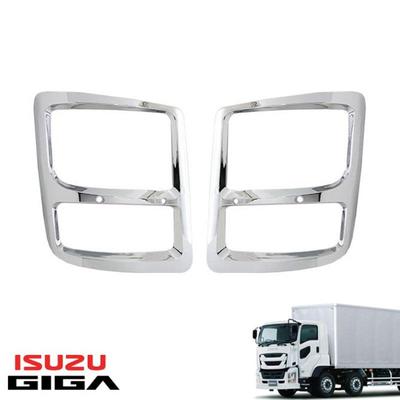 适用于五十铃ISUZU大型GIGA卡车大灯灯框眉灯罩大灯装饰电镀灯壳