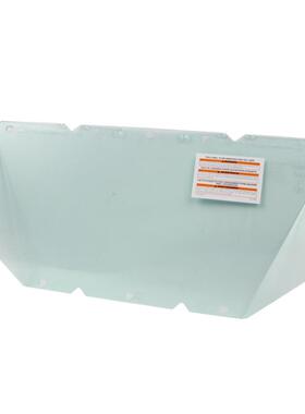 梅思安MSA10115837PC透明防冲击防飞溅防护面屏可配下颌保护器