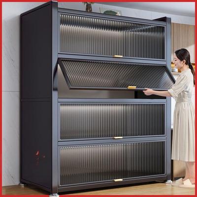 加高六层厨房置物架落地多层收纳柜子橱柜微波炉烤箱多功能储物柜