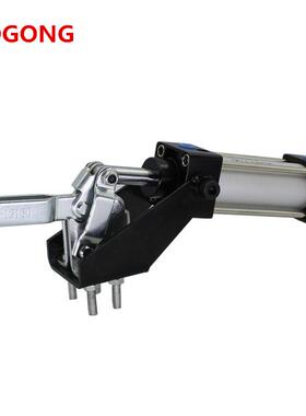 博工气动快速夹具HSCHGH12130A气缸夹气动工装夹具气泵夹钳