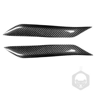 饰 装 适用丰田老锐志2004 2009灯眉碳纤维汽车前大灯眉睫毛改装