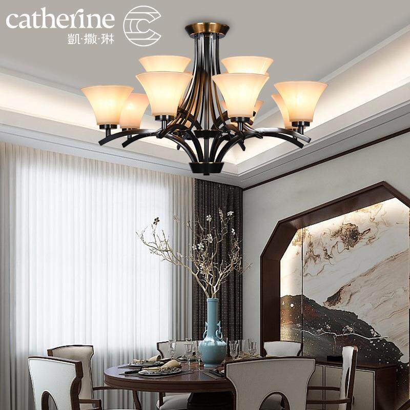 凯撒琳美式吊灯全铜灯简约创意客厅灯卧室灯CH703系列