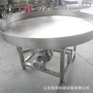 不锈钢接料工作台304不锈钢工作案台接料圆盘