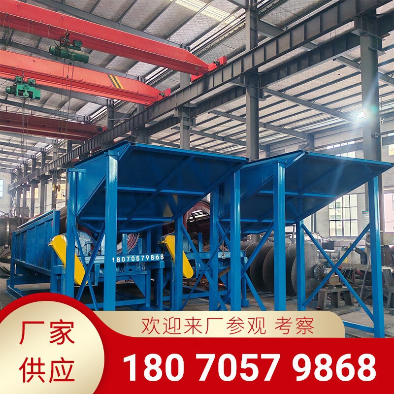 大型无轴滚筒筛沙机沙石分离