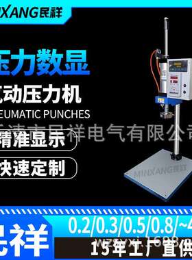 气动压力数显PLC控制数字显示冲压机热铆切水口模切机X20