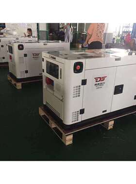 12kw千瓦德飒单三相220V380V移动静音型便携式柴油发电机SAW12GF