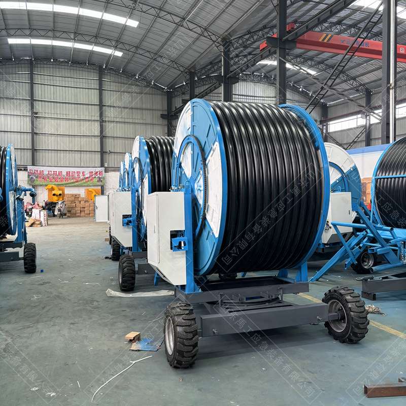 JP75-300型卷帘式喷灌机 JP90-300米喷灌机 30米桁架式喷灌机