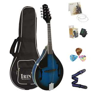 藏族吉他八弦曼陀铃琴初学者原声曼陀林西洋弹拨乐器曼德林