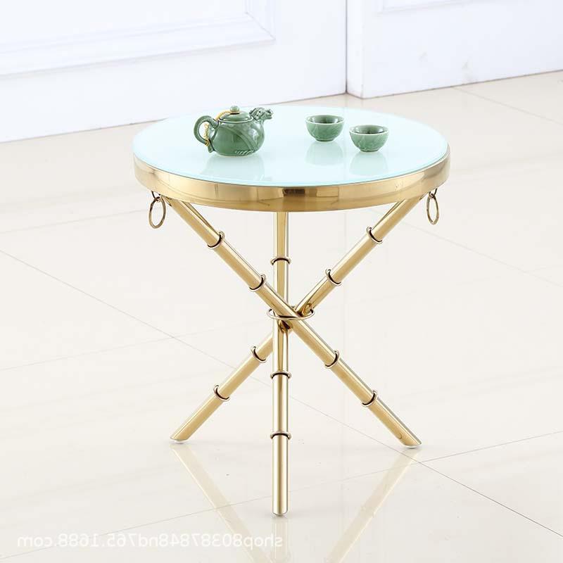 轻奢大理石边几小户型简约现代客厅沙发网红角几阳台小茶几圆桌