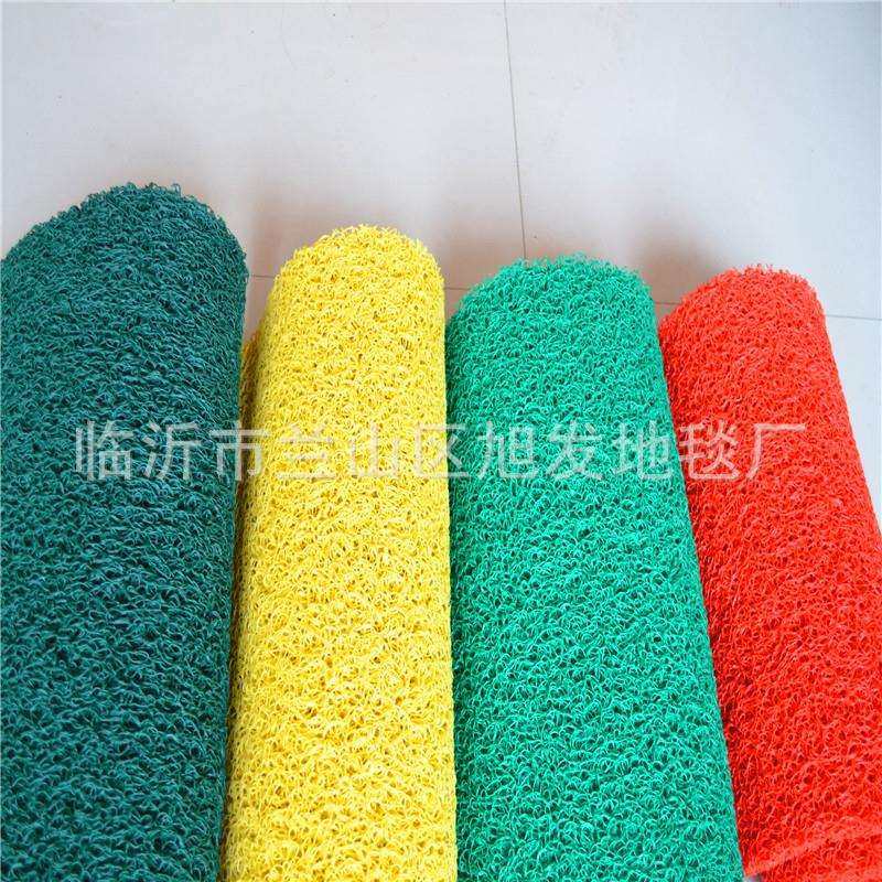 pvc新品无底丝圈地垫防滑防水丝圈地毯地垫进门入户门厅