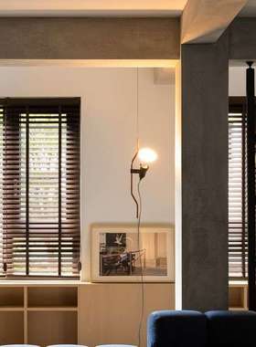 意大利 Parentesi中古极简落地灯设计师卧室床头客厅沙发旁边灯具