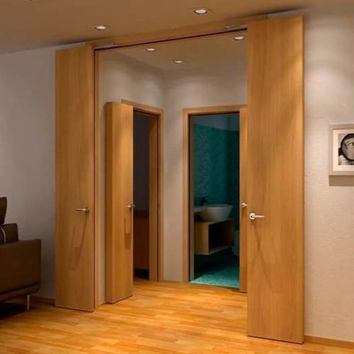 折叠门铰链五金木门推拉门卧室卫生间门折页折门合页配件静音铰链