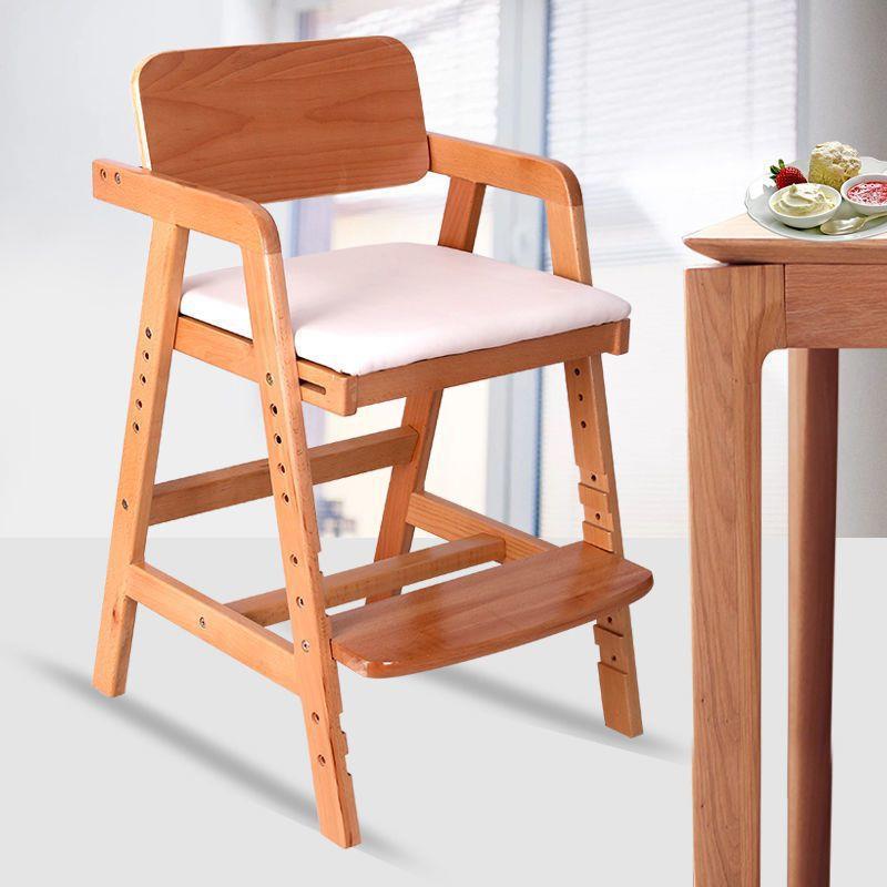成长凳子学习榉木儿童餐椅学习书桌靠背椅升降儿童可调节实木椅可