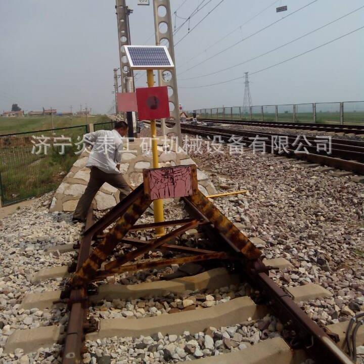 石油化工厂信号指示灯轨道尽头土挡车挡表示器防撞墙发光信号牌