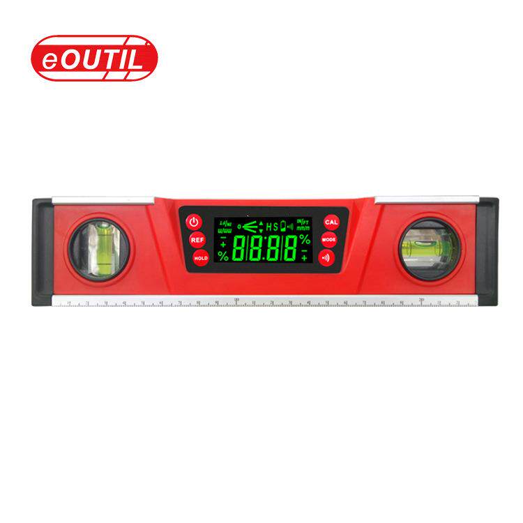 DL135数显角度尺LCD屏背光电子水平仪磁性水平尺数字水平尺