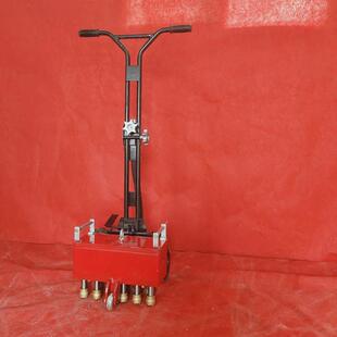 手推式气动拉毛机旧地翻新水泥地面凿毛机气动地面拉毛机