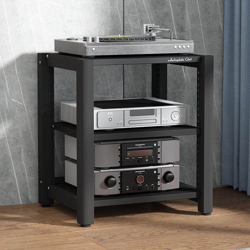 功放机柜航空箱加粗简约简易置物升降可调脚架家庭影院影音架子