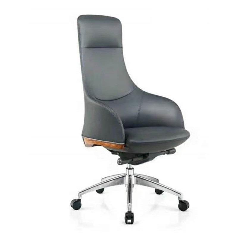时尚精致电脑椅简约皮艺大班椅班前椅升降商务办公人体工学转椅