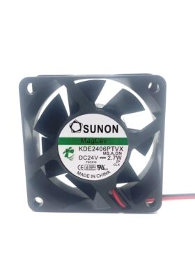 SUNON建准 变频器风扇 6025 24V 2.7W 6厘米 KDE2406PTVX MS.A.GN