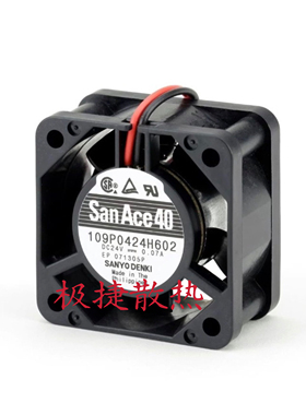 109P0424H602 24V 0.07A 109P0424H601 原装三洋 4厘米散热风扇