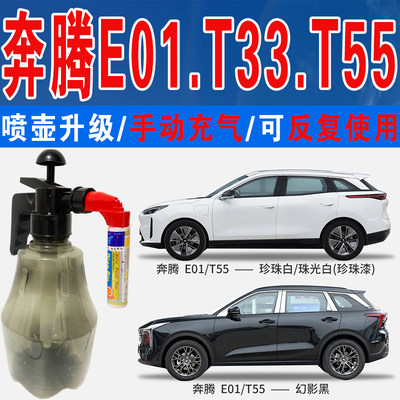 E01奔腾T33专用T55补漆笔自喷漆