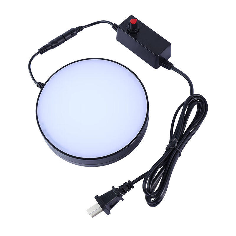 显微镜圆形底光源LED灯电子显微镜下光源底部环形灯光毛发PCB印刷