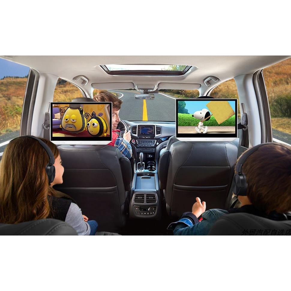 汽车通用头枕屏后排娱乐系统车载电视高清后座安卓视频播放显示器