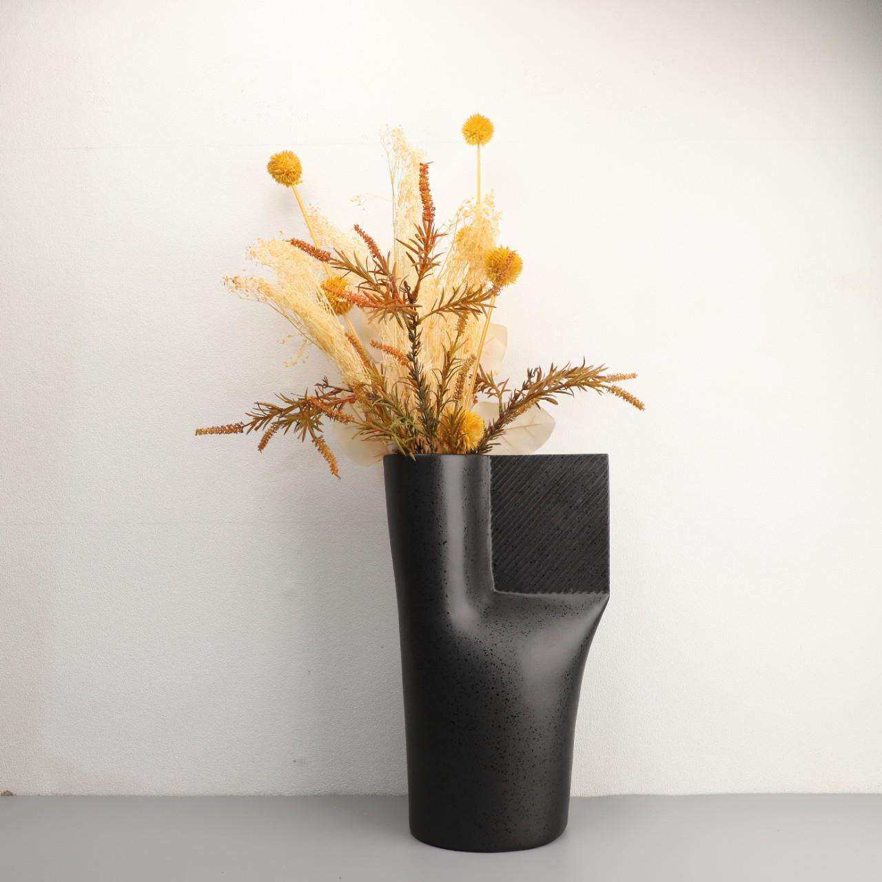 欧式创意烙印树脂花器摆件客厅电视柜水柜玄关卧室餐厅家居装饰品