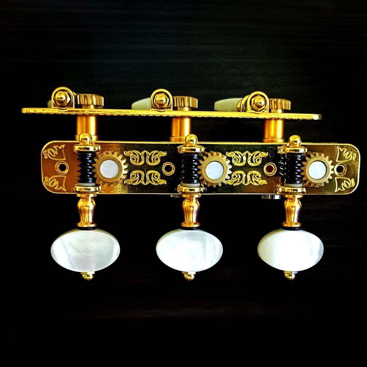 高档古典吉他旋钮进口白贝头吉他配件琴弦钮调弦旋钮支持一件