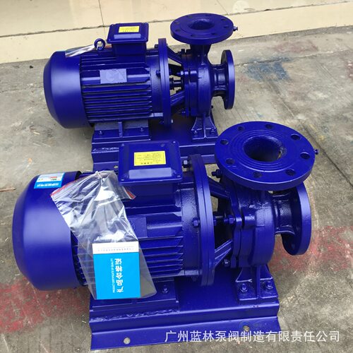 18.5KW直联卧式管道泵热水循环
