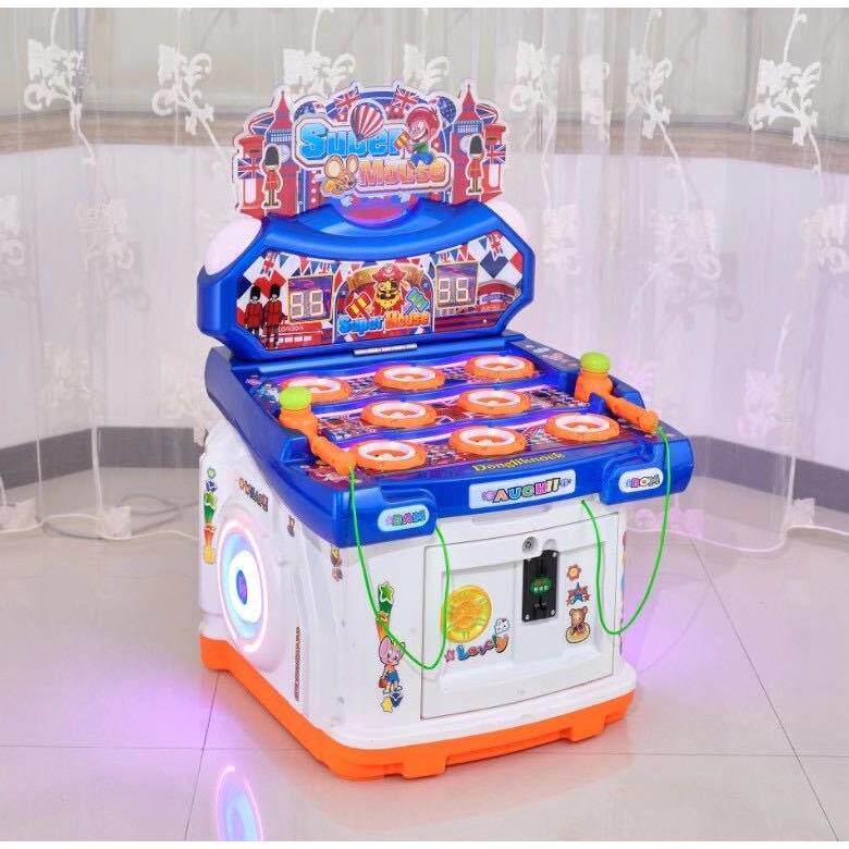 新款大型打地鼠儿童游艺机敲敲乐商用扫码支付小孩电动家用游戏机