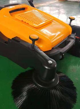 手推式无动力扫地机工业工厂仓库物业车间吸粉尘清扫车道路扫地车