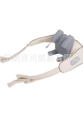 斜方肌热敷按摩器肩颈按摩披肩电动揉捏多功能背部按摩仪