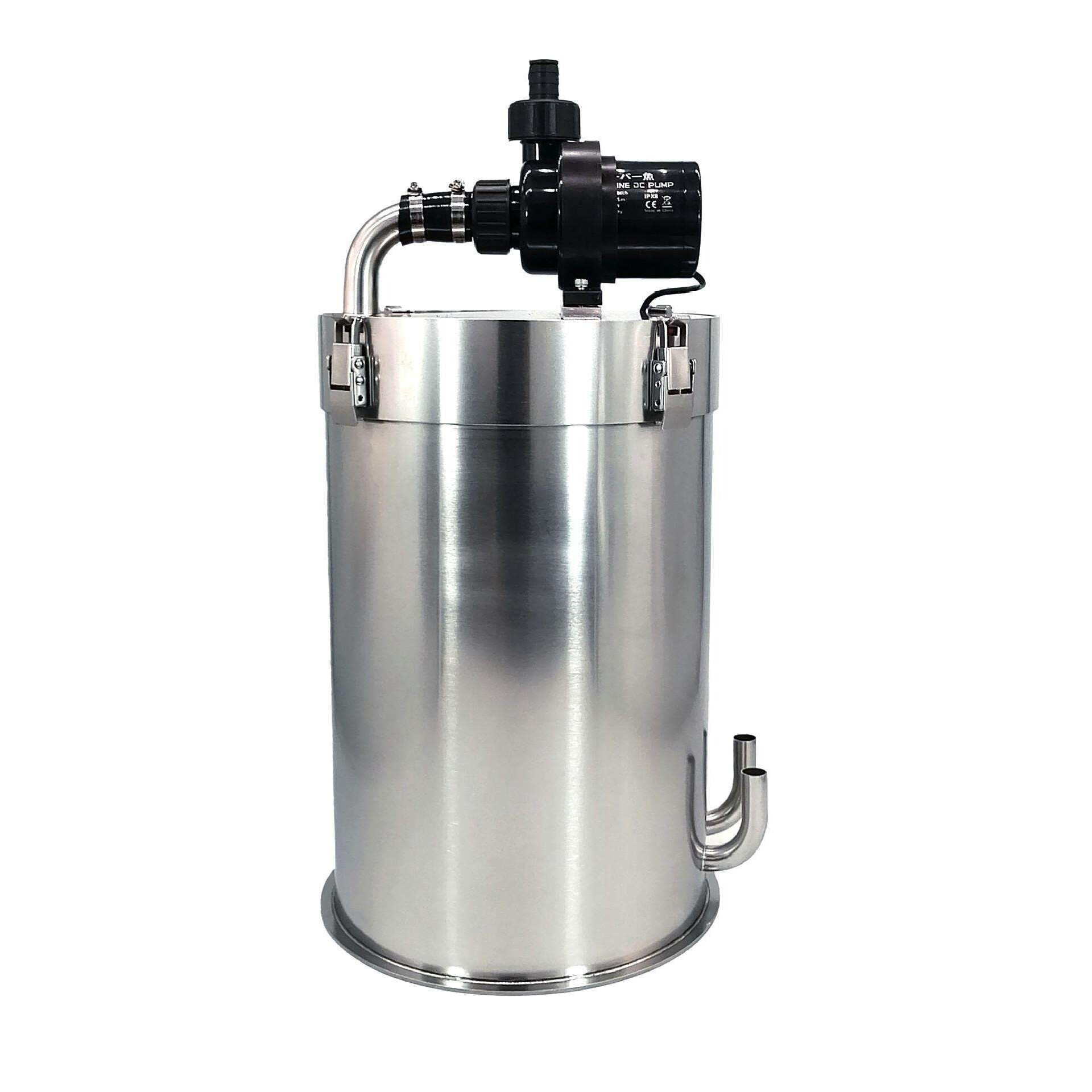 新品不锈钢过滤桶 缸外过滤桶 外置鱼缸 龟缸 虾缸过滤器 DIY过滤