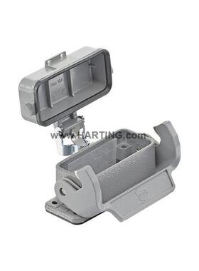 09200100321HARTING哈丁浩亭HAN10A保护单扣带盖底座
