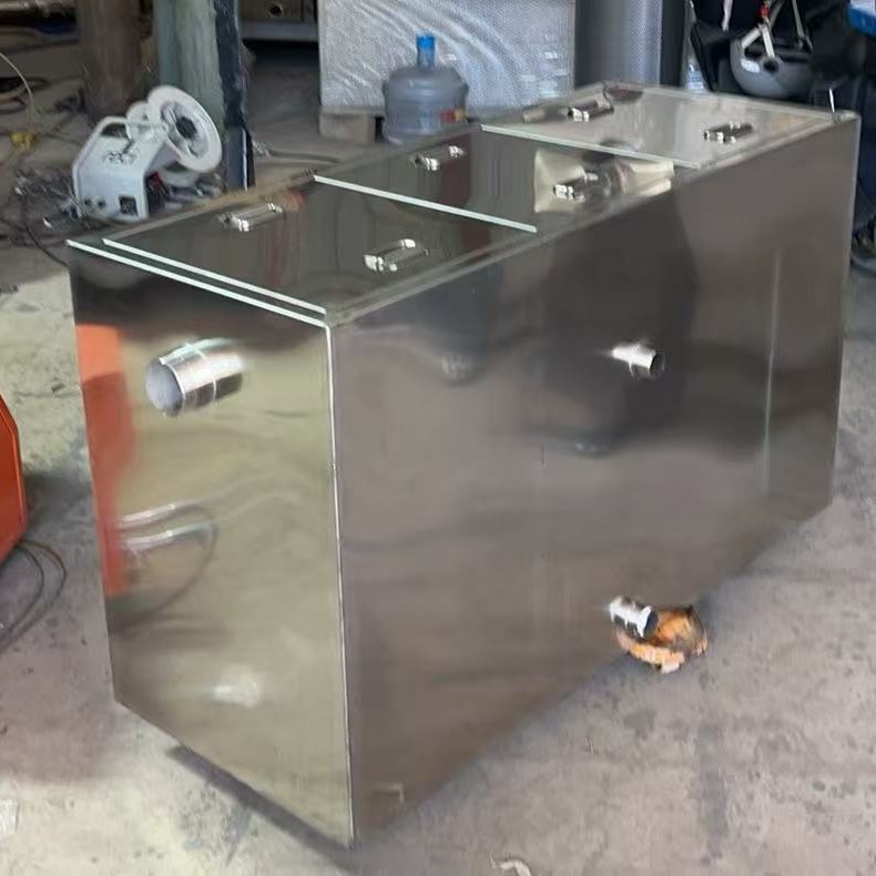 家商用不锈钢水道水油污过滤器隔油池油水分离器厨房餐饮饭店隔油