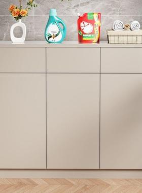 制定阳台储物柜抽屉柜防晒防水杂物柜飘窗柜子矮柜收纳地柜置物柜