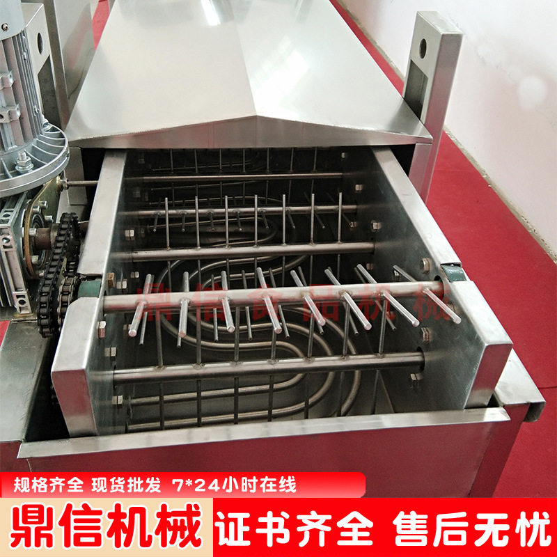 自动翻面炸油条机油条油炸设备大油条油炸机鼎信机械