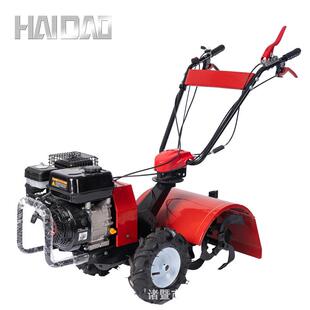 海道隆鑫动力四驱微耕机小型柴油犁地翻土机农用开沟耕地机旋耕机