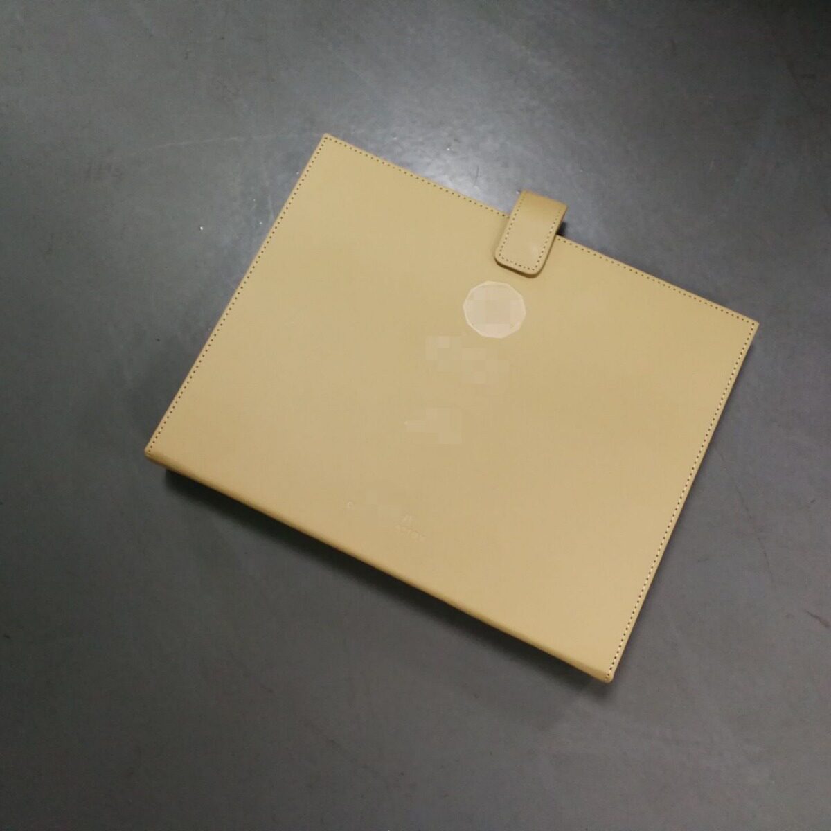 唐风厂家直供真皮仿皮PU皮布艺多功能办公文件夹logo颜色可多选