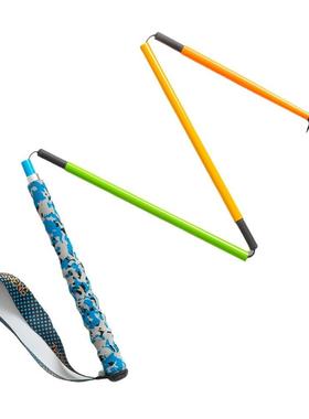 超轻高模量碳纤维五节折叠登山越野手杖