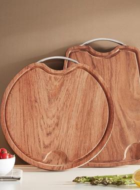 家用厨房砧板木质进口花梨木整木切菜水果双用高档案板